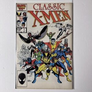 Classic X-Men #1 SEPT 1986 Marvel Comic Book Wolverine Storm Angel Colossus